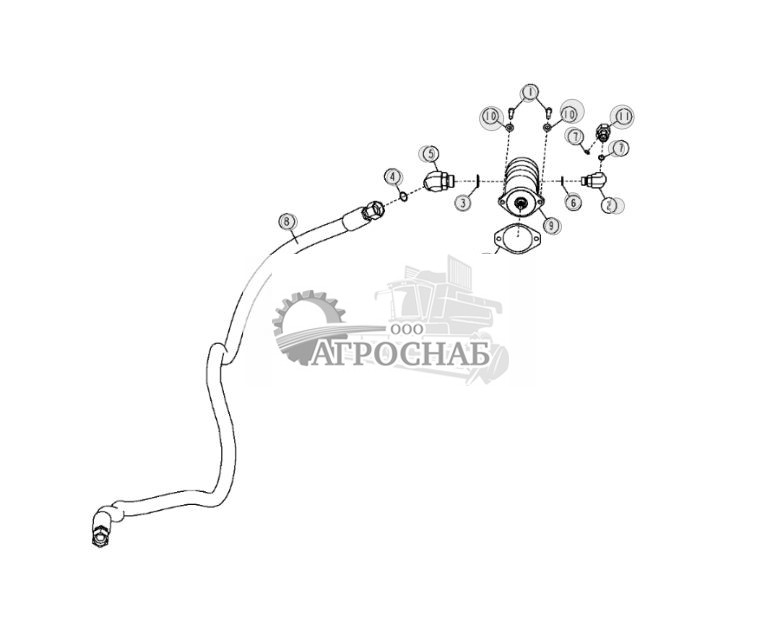 Насос и трубопр. привода гидравл. вент. - ST10698 403.jpg